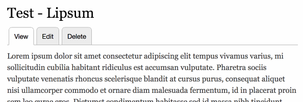 Person using contextual links module